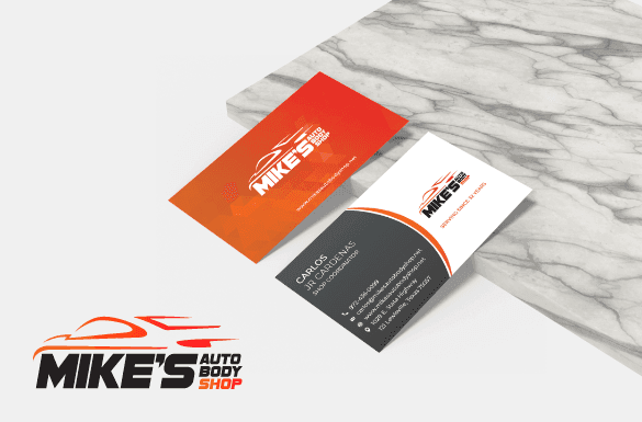 Mike’s Auto Body Shop – Branding